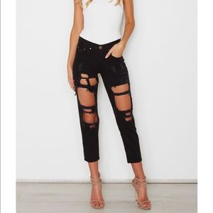Whitefox Boutique Destroyed Jeans